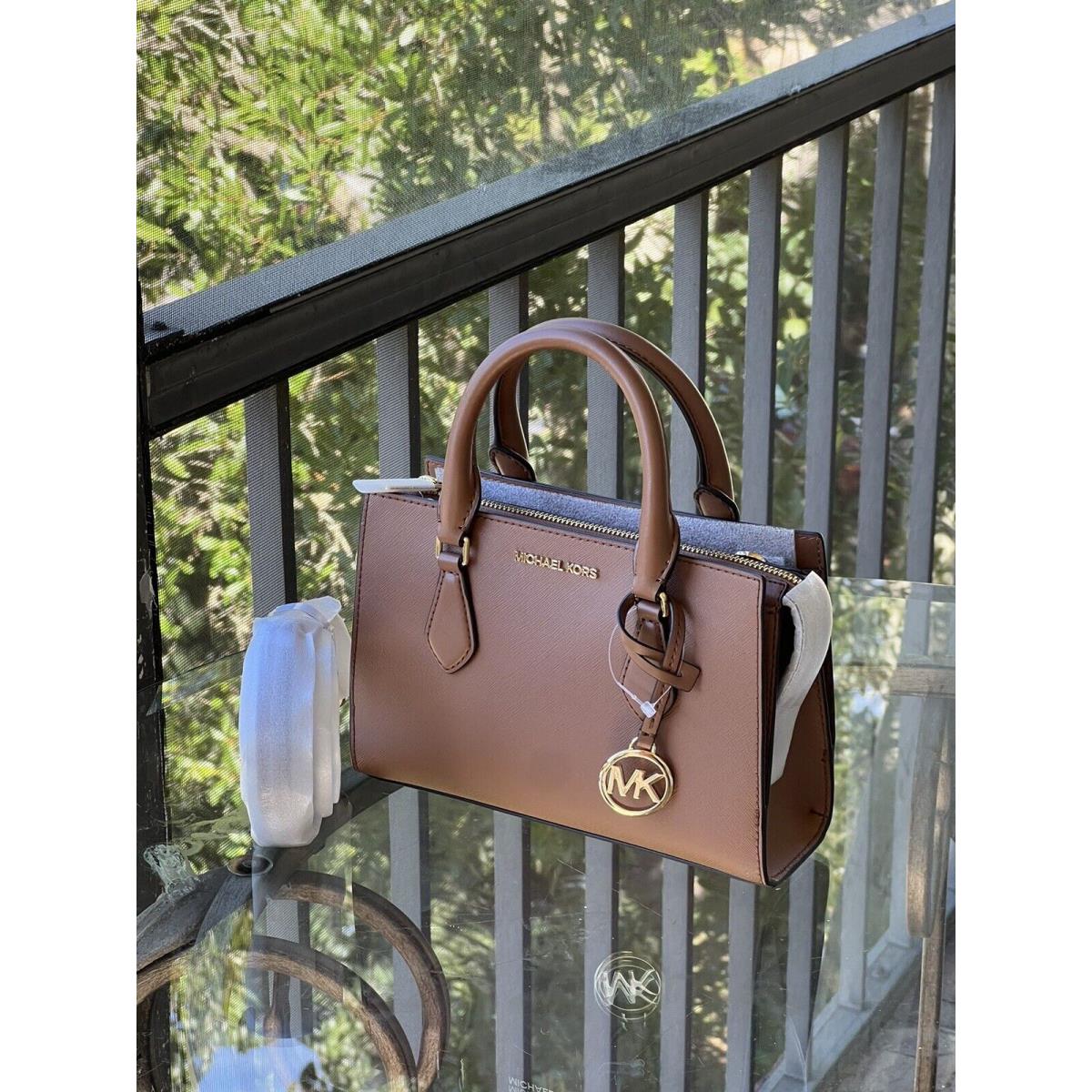 Michael Kors Small Satchel Bag Handbag Purse Messenger Crossbody Luggage +wallet