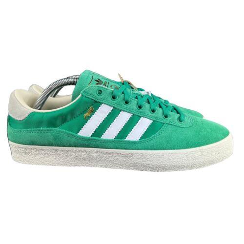 Adidas Puig Indoor Court Green White Skateboard Shoes HP9759 Men`s Size 7 - 12