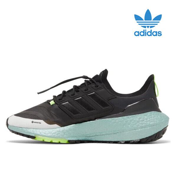 Adidas Ultraboost 21 Gore-tex Black Signal Green ON S23703 - Black