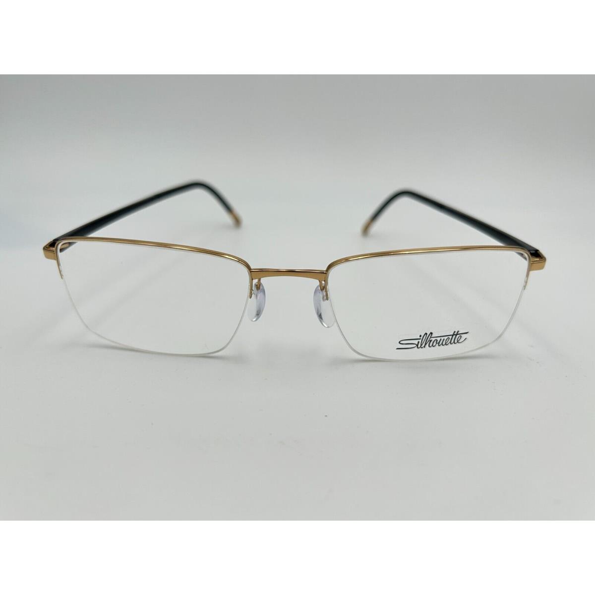 Silhouette Eyeglasses Spx 5457 20 6070 Illusion Gold Black 53 19 145