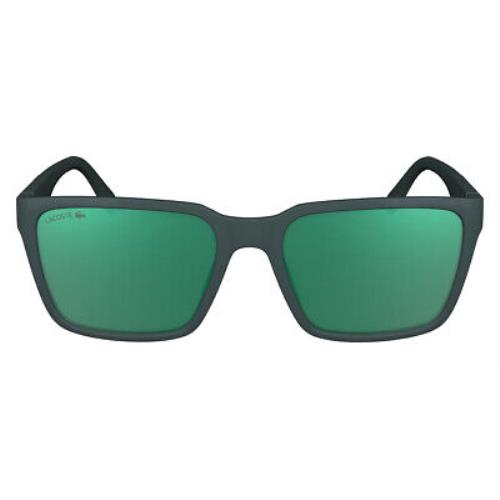 Lacoste Lac Sunglasses Men Green 56mm - Frame: Green