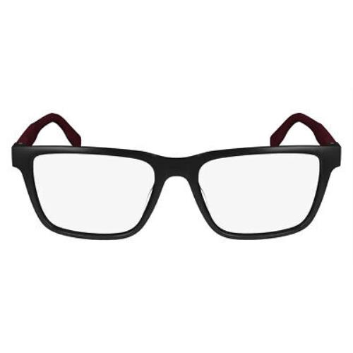 Lacoste Lac Sunglasses Men Shiny Black 55mm - Frame: Shiny Black