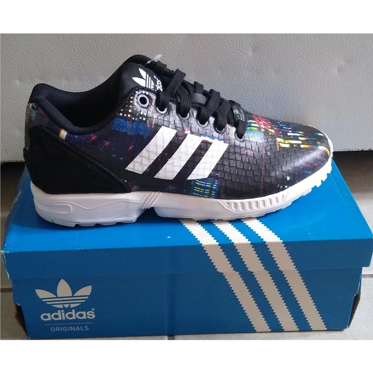 Adidas Originals ZX Flux Black/ White/ Black Women`s Shoes