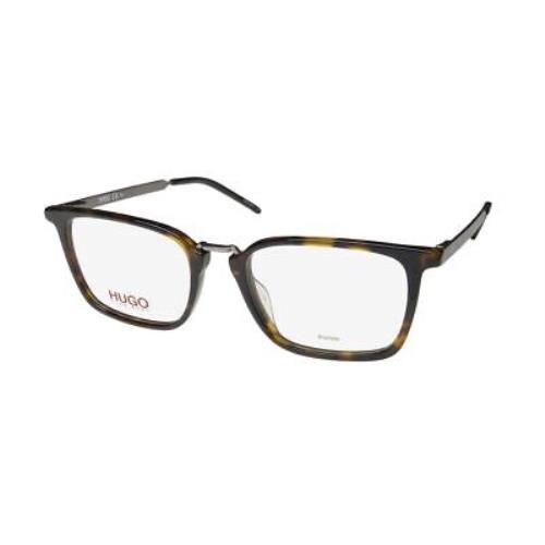 Hugo Boss HG 1033 Glasses 086 Brown Mens 51-19-145 Designer Full-rim Plastic