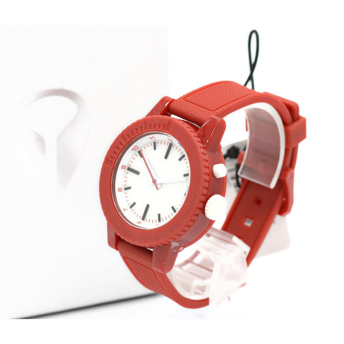 Nixon The Gogo A287200 Women`s Red Silicone Band Wrist Watch