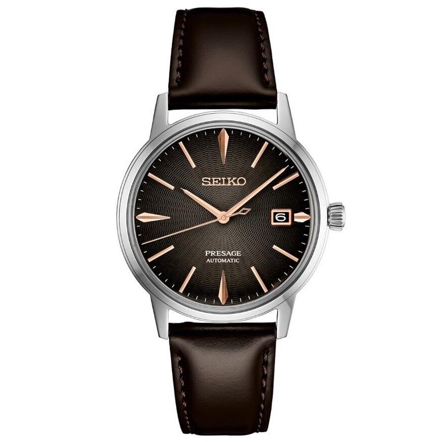 Seiko Presage Automatic Watch Cocktail Time Brown Dial - SRPJ17