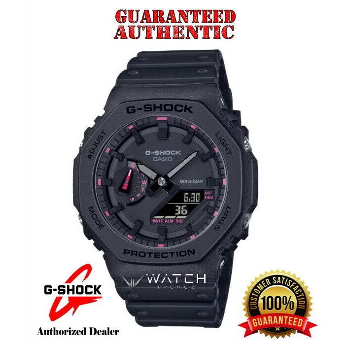 Casio G-shock GA2100P-1A Limited Edition Breast Cancer Research Black Watch