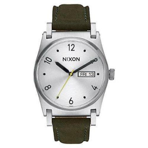 Nixon Womens The Jane Leather Watch - Silver/surplus A955-2232