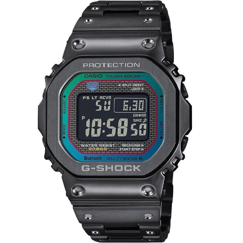 Casio G-shock Digital Full Metal Polychromatic Accents Men`s Watch GMWB5000BPC1