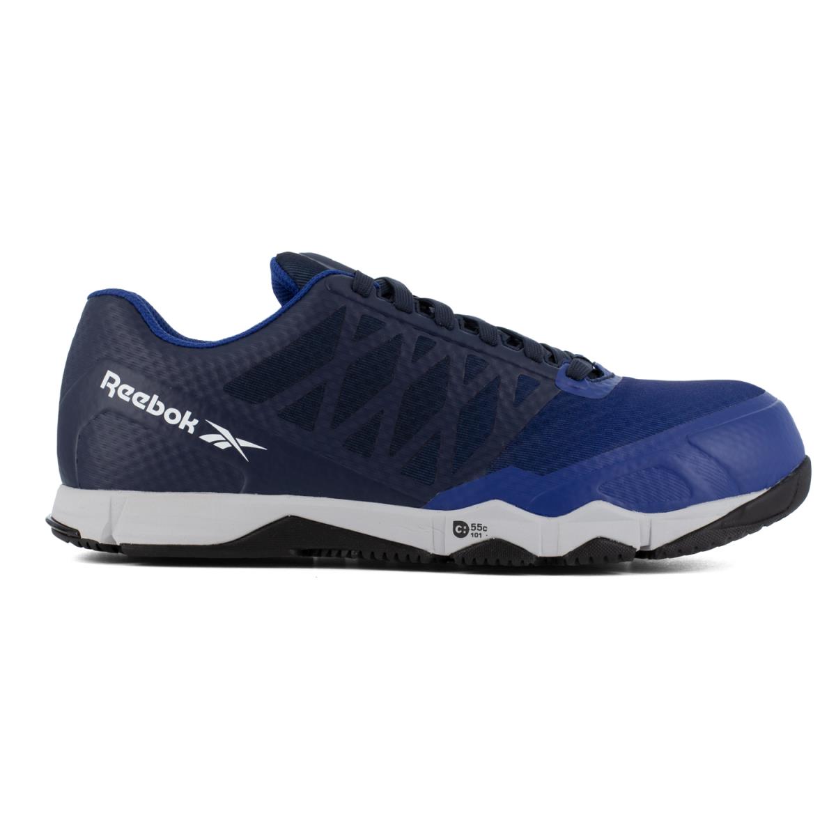 Reebok Mens Blue/black Mesh Work Shoes Speed TR Athletic CT M