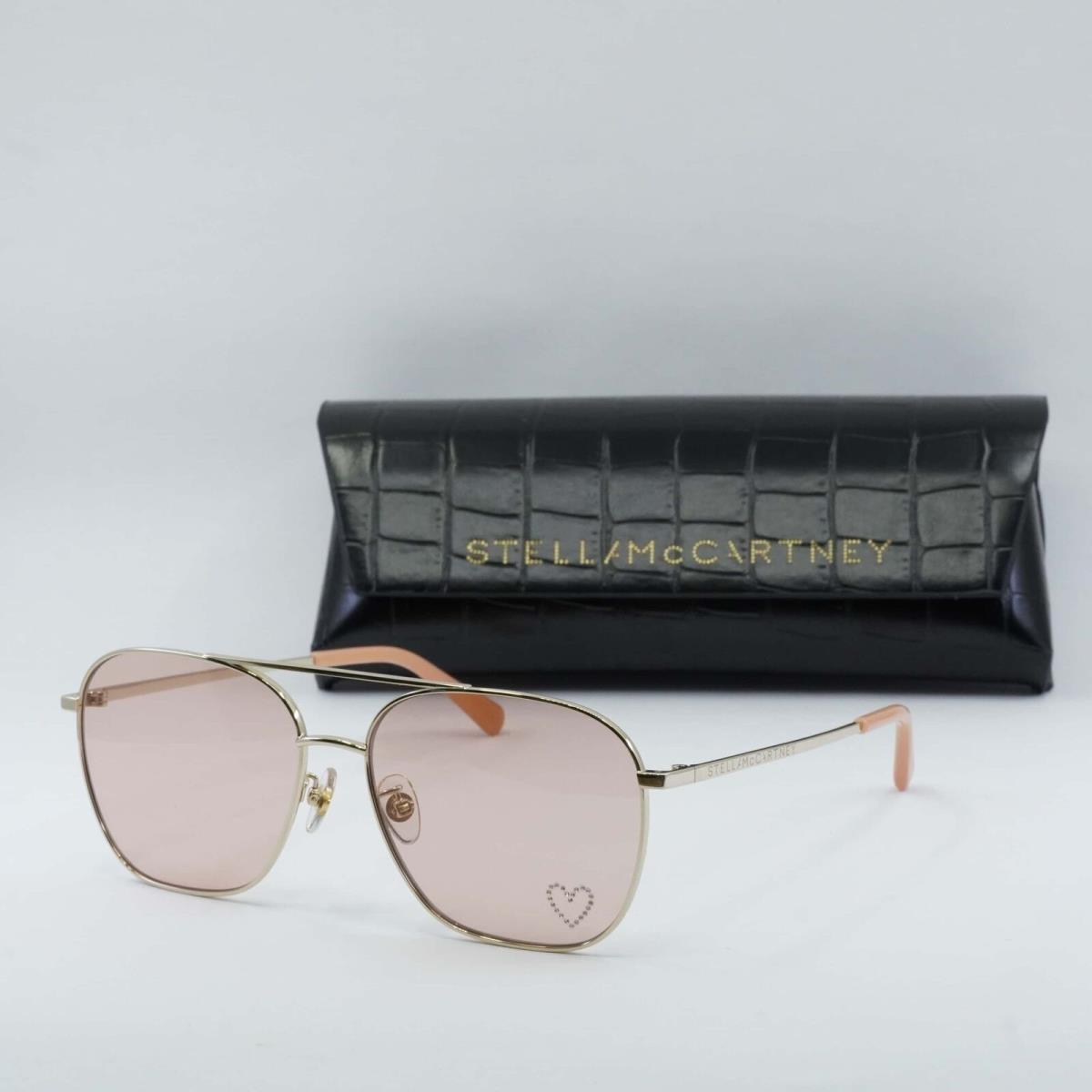 Stella Mccartney SC40038U 32U Shiny Light Gold/rose Mirror 58-15-140