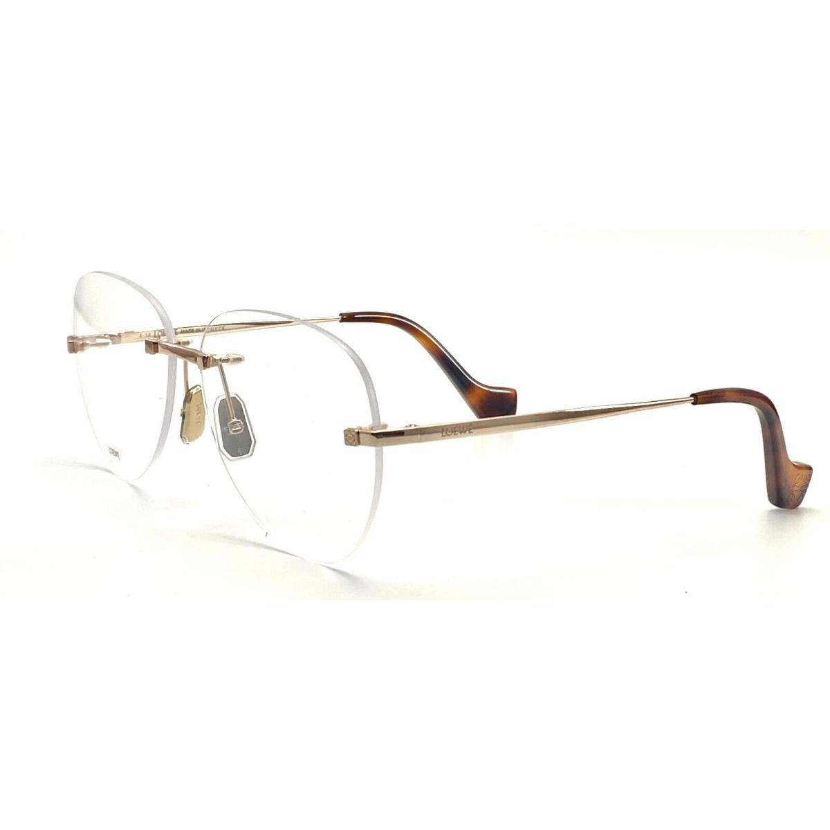 Loewe LW50025U 028 Gold Eyeglasses 61-13 145