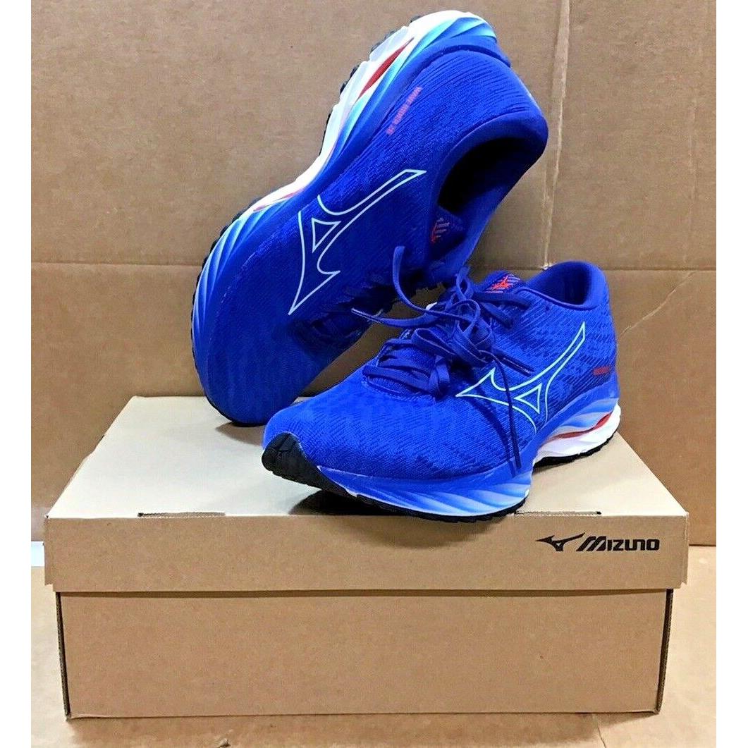 Mizuno Men`s Wave Rider 26 Sonic/ice Water Running Shoes