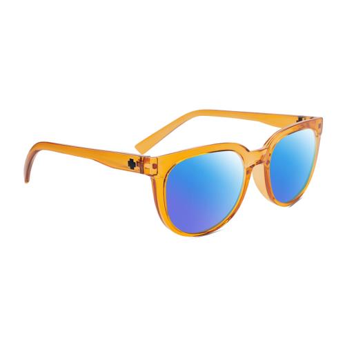 Spy Optics Bewilder Unisex Polarized Sunglasses in Orange Crystal 54mm 4 Options Blue Mirror Polar