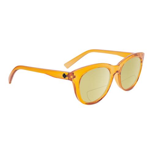 Spy Optics Boundless Unisex Cateye Polarized Bifocal Sunglass Orange 53mm 41 Opt Yellow