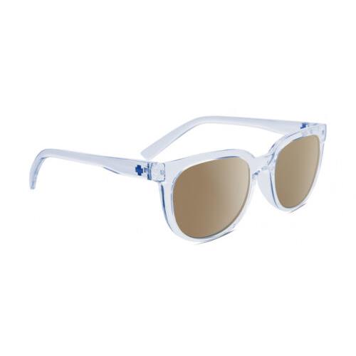 Spy Optics Bewilder Unisex Polarized Sunglasses Blue Clear Crystal 54mm 4 Option Amber Brown Polar