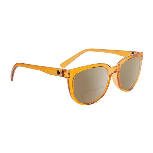 Spy Optics Bewilder Unisex Polarized Bifocal Sunglass Orange Crystal 54mm 41 Opt Brown