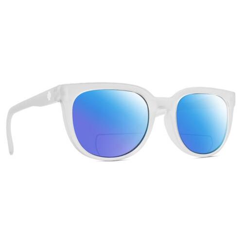 Spy Optics Bewilder Unisex Polarized Bifocal Sunglasses Crystal 54 mm 41 Options Blue Mirror