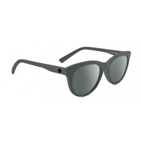 Spy Optics Boundless Cateye Polarized Bifocal Sunglasses Gunmetal 53mm 41 Option Grey