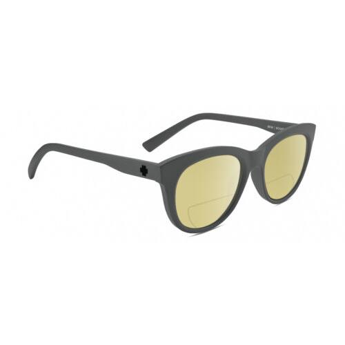 Spy Optics Boundless Cateye Polarized Bifocal Sunglasses Gunmetal 53mm 41 Option Yellow