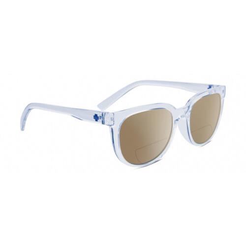 Spy Optics Bewilder Unisex Polarized Bifocal Sunglasses Blue Crystal 54mm 41 Opt