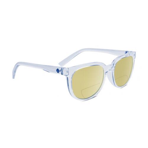 Spy Optics Bewilder Unisex Polarized Bifocal Sunglasses Blue Crystal 54mm 41 Opt Yellow