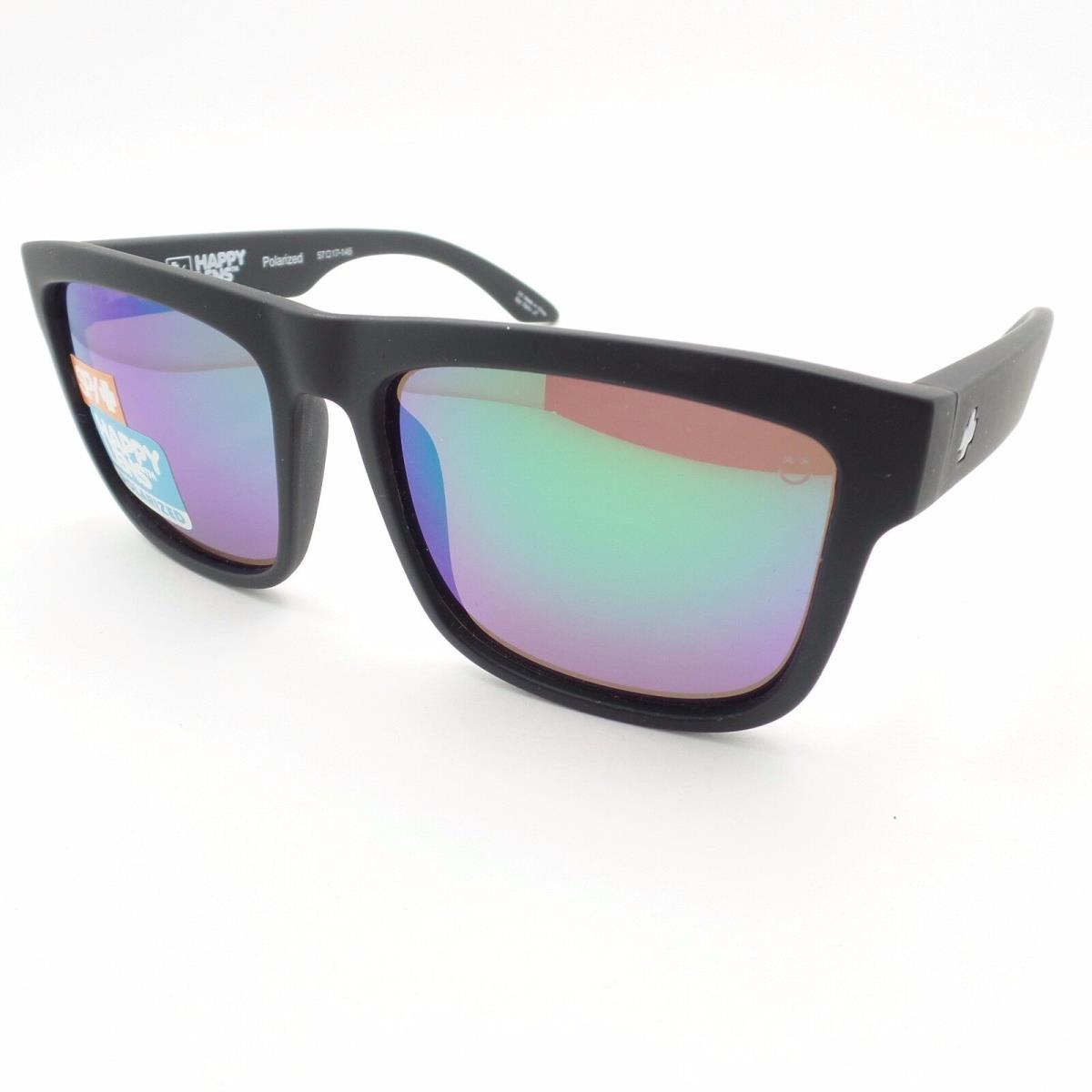 Spy Optics Discord Matte Black Green Spectra Polarized Sunglasses