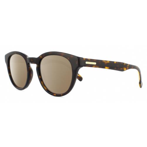 Carrera 252/S Unisex Cateye Polarized Sunglasses Havana Tortoise Gold 50mm 4 Opt