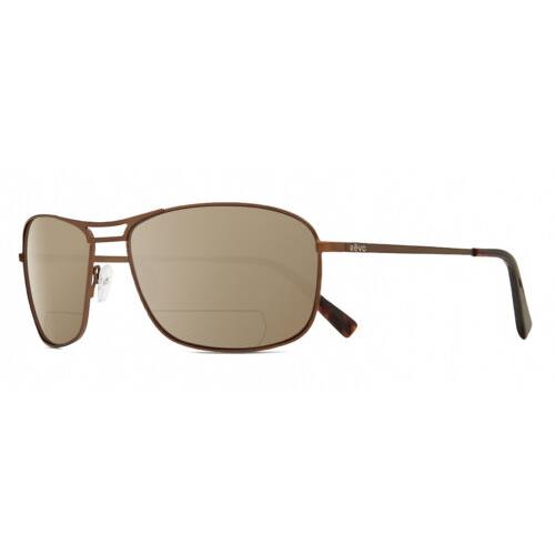 Revo Surge Men Polarized Bifocal Sunglasses Brown Tortoise Havana 62mm 41 Option Brown