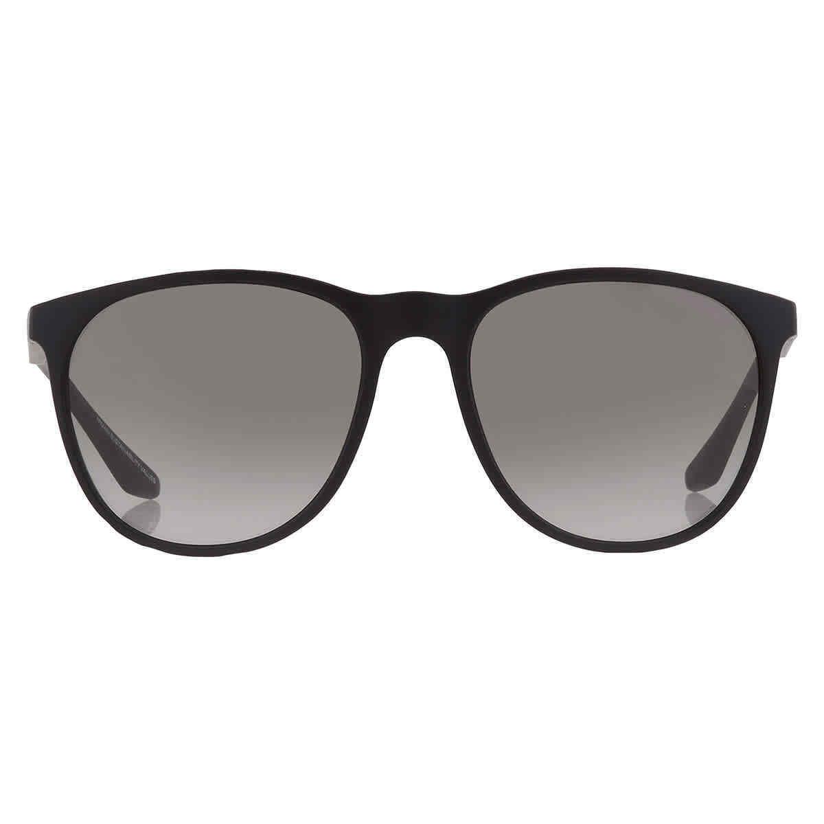 Emporio Armani Grey Gradient Oval Men`s Sunglasses EA4210 500111 56