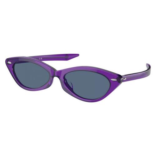 Tory Burch Women`s 53mm Transparent Purple Sunglasses TY7197U-193580-53