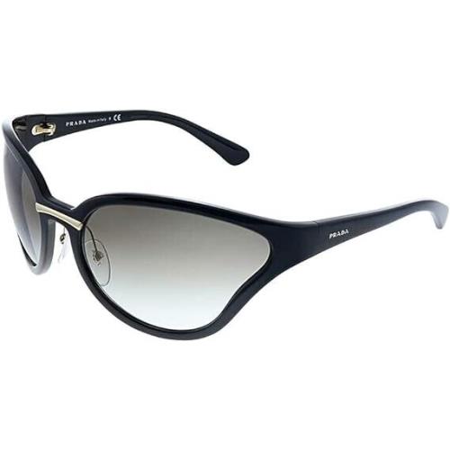 Prada Sunglasses Spr 22V 1AB-0A7 Black Frames Gray Lens 68mm - Black Frame, Gray Lens