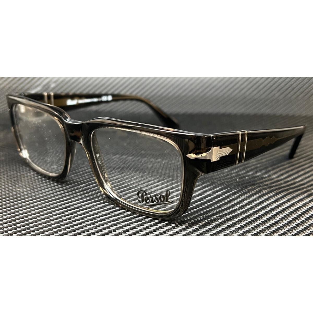 Persol PO3315V 1103 Transparent Gray Large Men`s 55 mm Eyeglasses