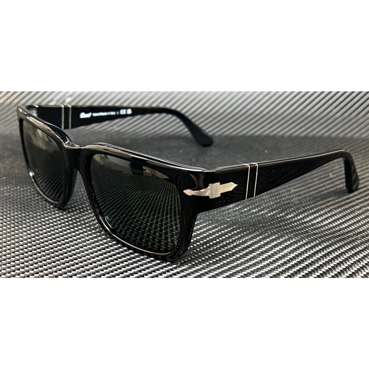 Persol PO3315S 95 31 Black Green Unisex 58 mm Sunglasses