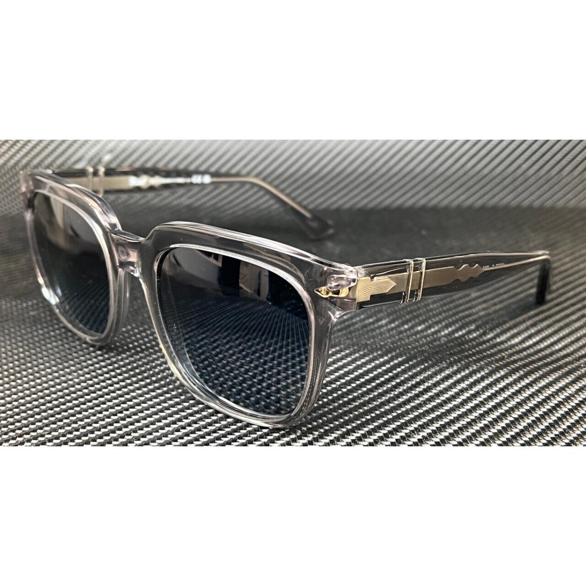 Persol PO3323S 309 Q8 Transparent Grey Unisex 56 mm Sunglasses