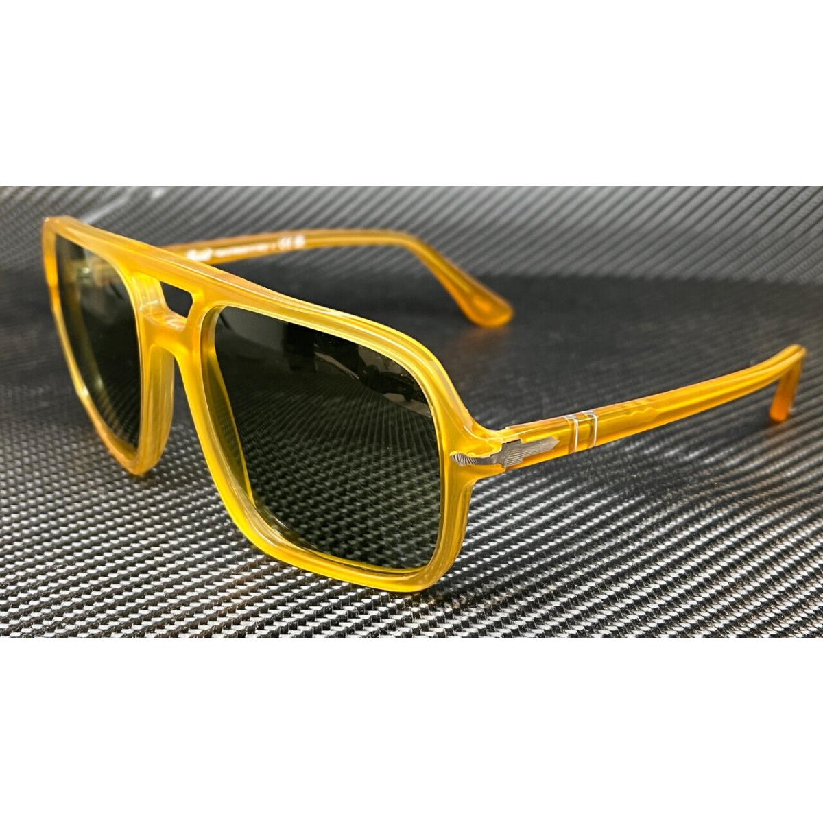 Persol PO3328S 204 4E Miele Yellow Unisex 58 mm Sunglasses