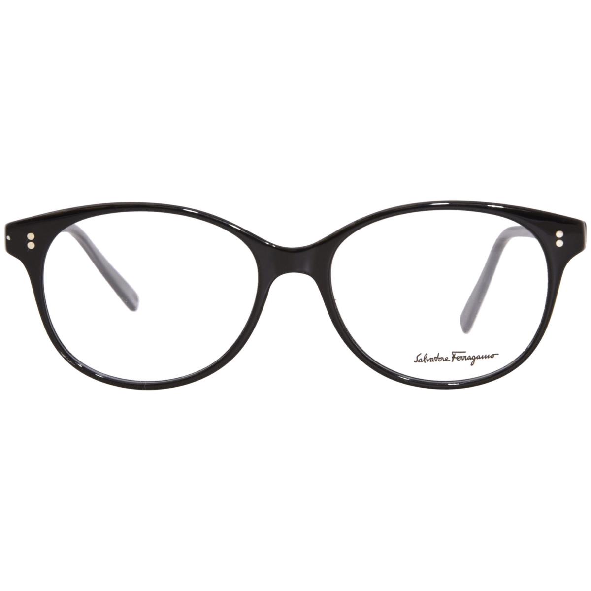 Salvatore Ferragamo SF2911 004 Eyeglasses Black/grey Full Rim Oval Shape 53mm