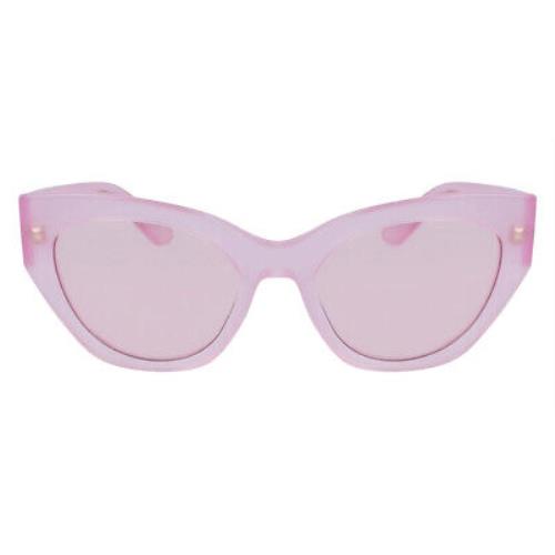 Salvatore Ferragamo Sfg Sunglasses Women Opaline Pink 55mm