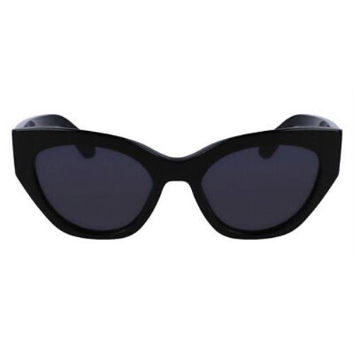 Salvatore Ferragamo Sfg Sunglasses Women Black 55mm