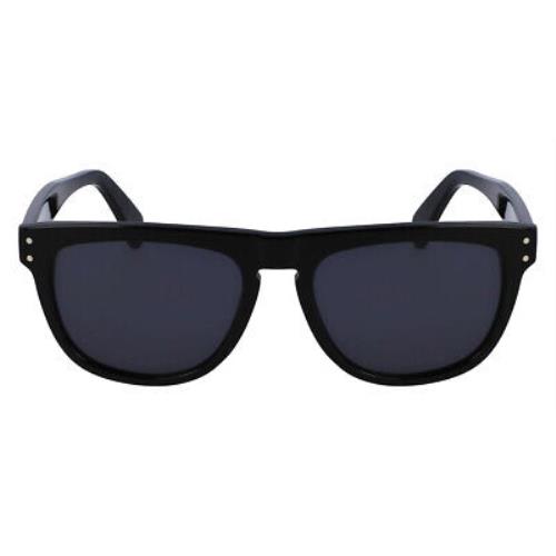 Salvatore Ferragamo Sfg Sunglasses Men Black 55mm - Frame: Black