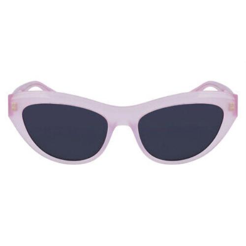 Salvatore Ferragamo Sfg Sunglasses Women Opaline Pink 55mm