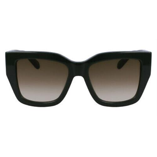 Salvatore Ferragamo Sfg Sunglasses Women Dark Green 55mm