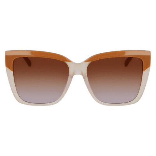 Salvatore Ferragamo Sfg Sunglasses Women Caramel 58mm