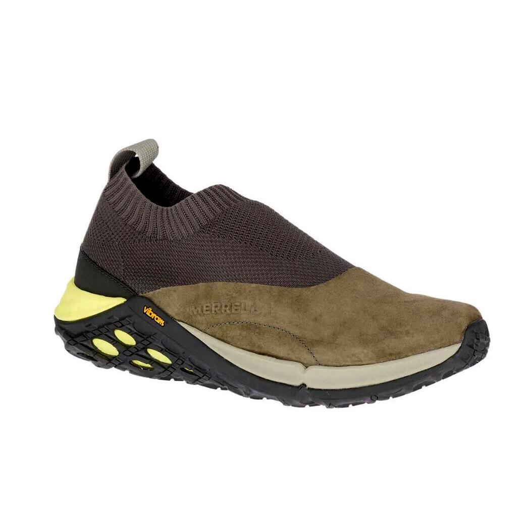 Merrell Jungle Moc XX AC Loafers Shoes Men`s Size 12 US 46.5 EU Brown Suede 10.5