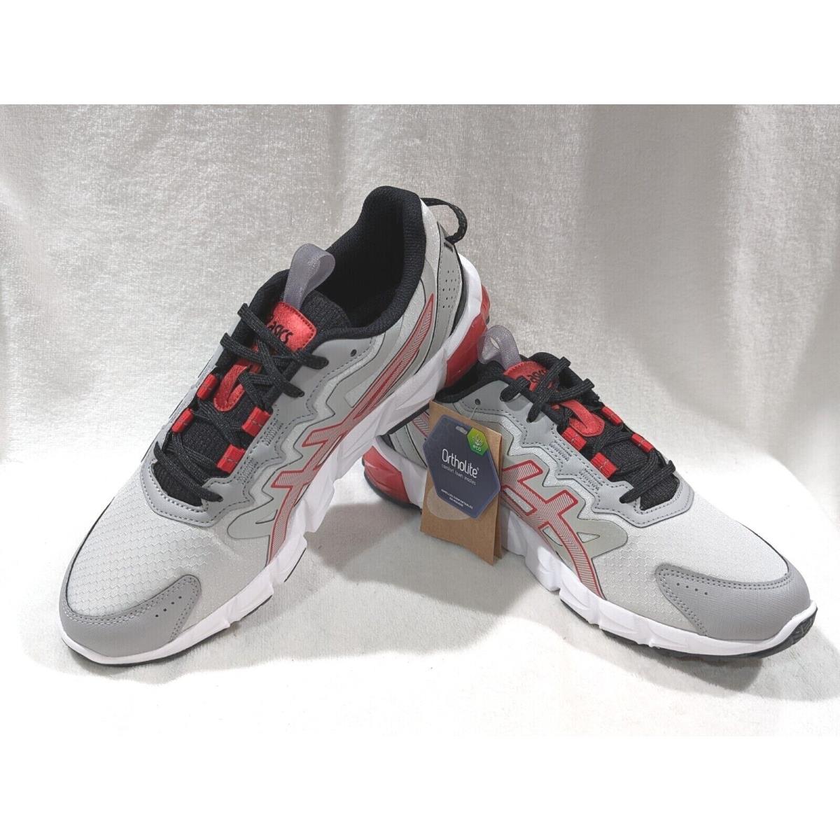 Asics Men`s Gel-quantum 90 3 Grey/red Running Shoes - Size 9/13 1201A651-021