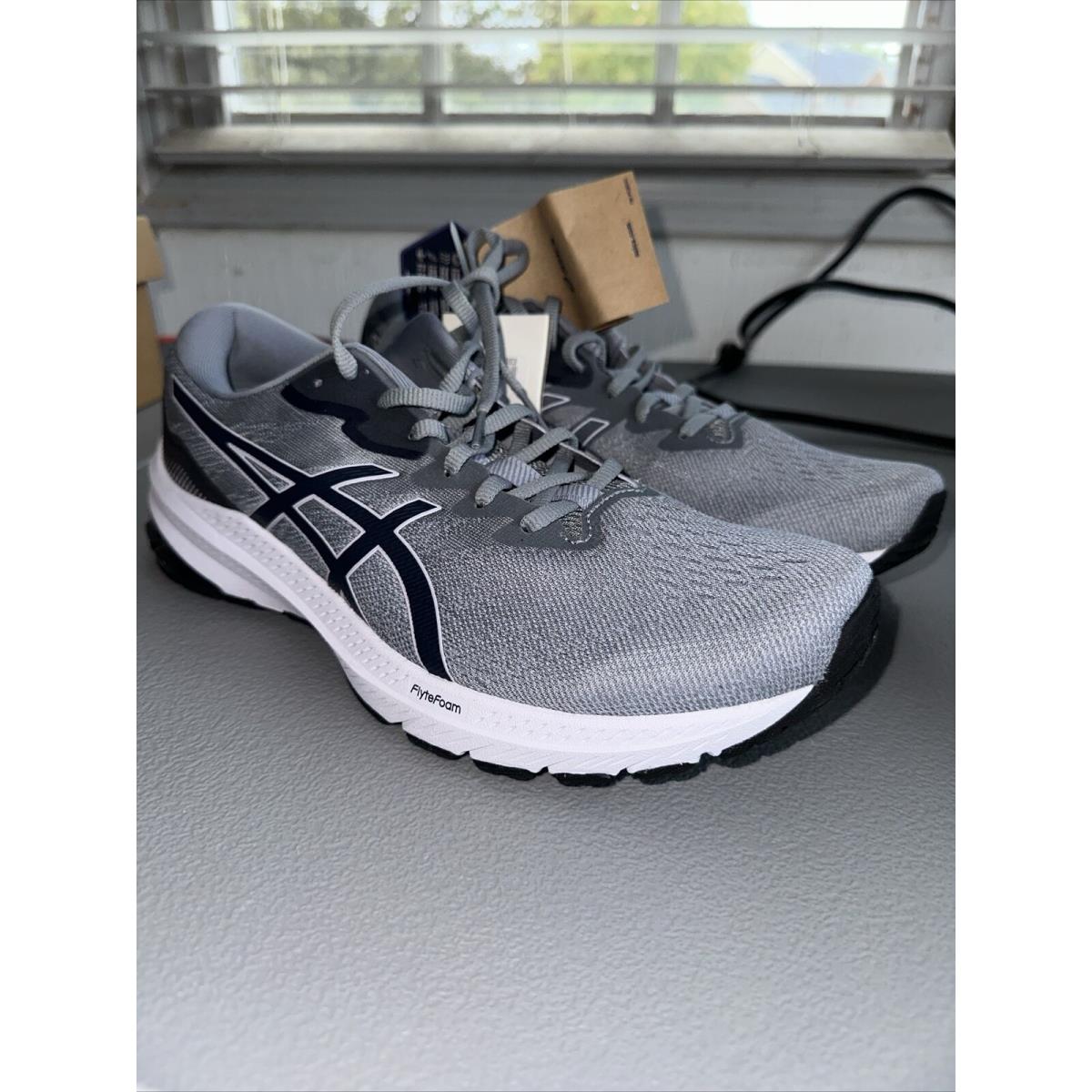 Asics Men`s GT-1000 10.5 Grey/midnight Running Shoes - Asst Sizes