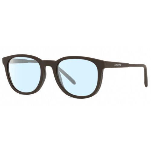 Arnette AN4289 Unisex Blue Light Eyeglasses Brown W/magnetic Sunglass Clip 53 mm