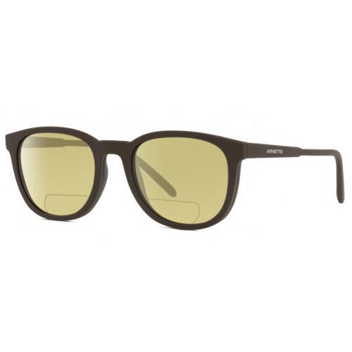 Arnette AN4289 Unisex Designer Polarized Bifocal Sunglasses Brown 53mm 41 Option Yellow