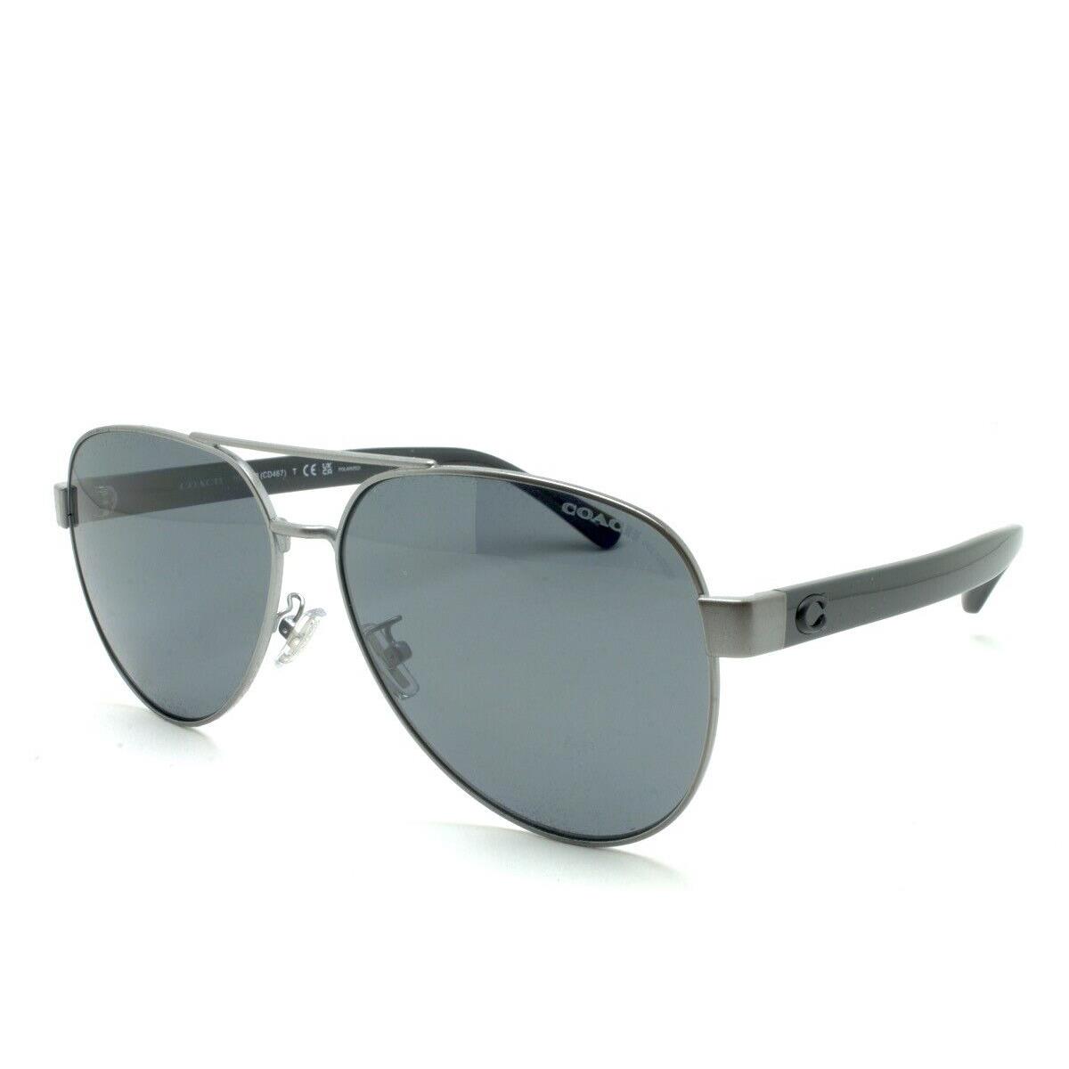 Coach HC 7143 CD467 900481 Polarized Sunglasses SIZE:61-14-145