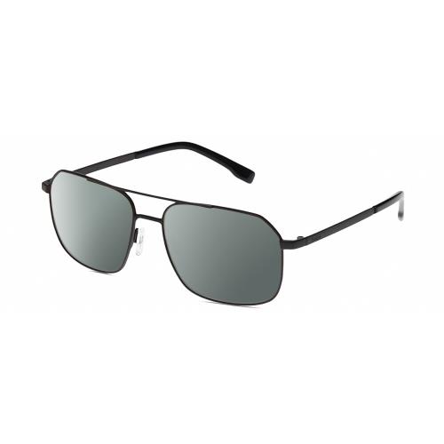 Bolle Navis Mens Designer Polarized Sunglasses in Gunmetal Black 58 mm 4 Options Smoke Grey Polar